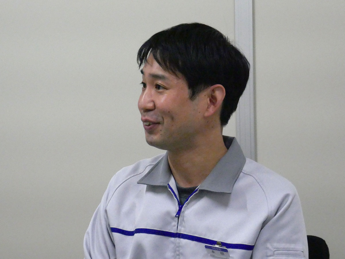 TOTO ウォシュレット開発第一部 商品開発第三グループ 主任技師の永田雄也さん