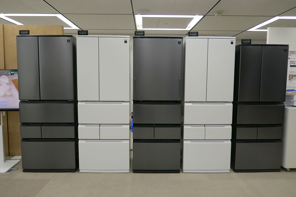 プラズマクラスター冷蔵庫「FiT63シリーズ」