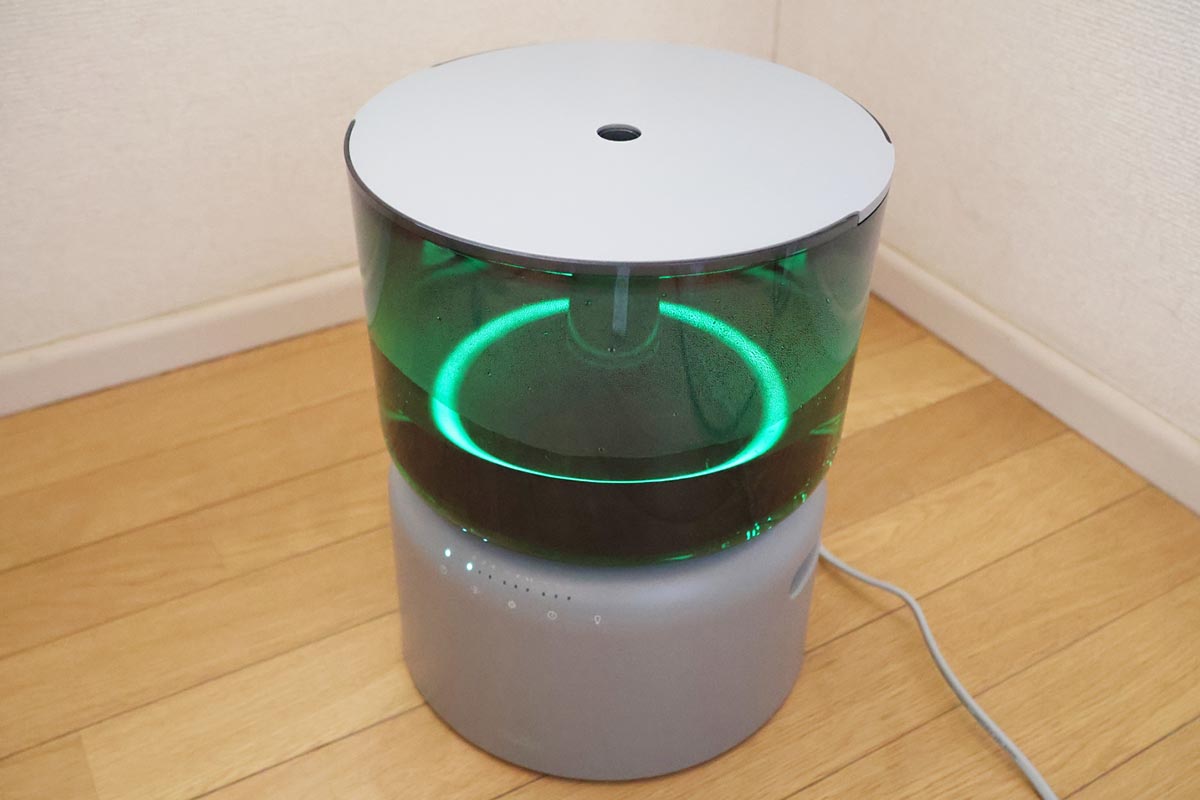 カドーの加湿器「STEM 500H」を使ってみました