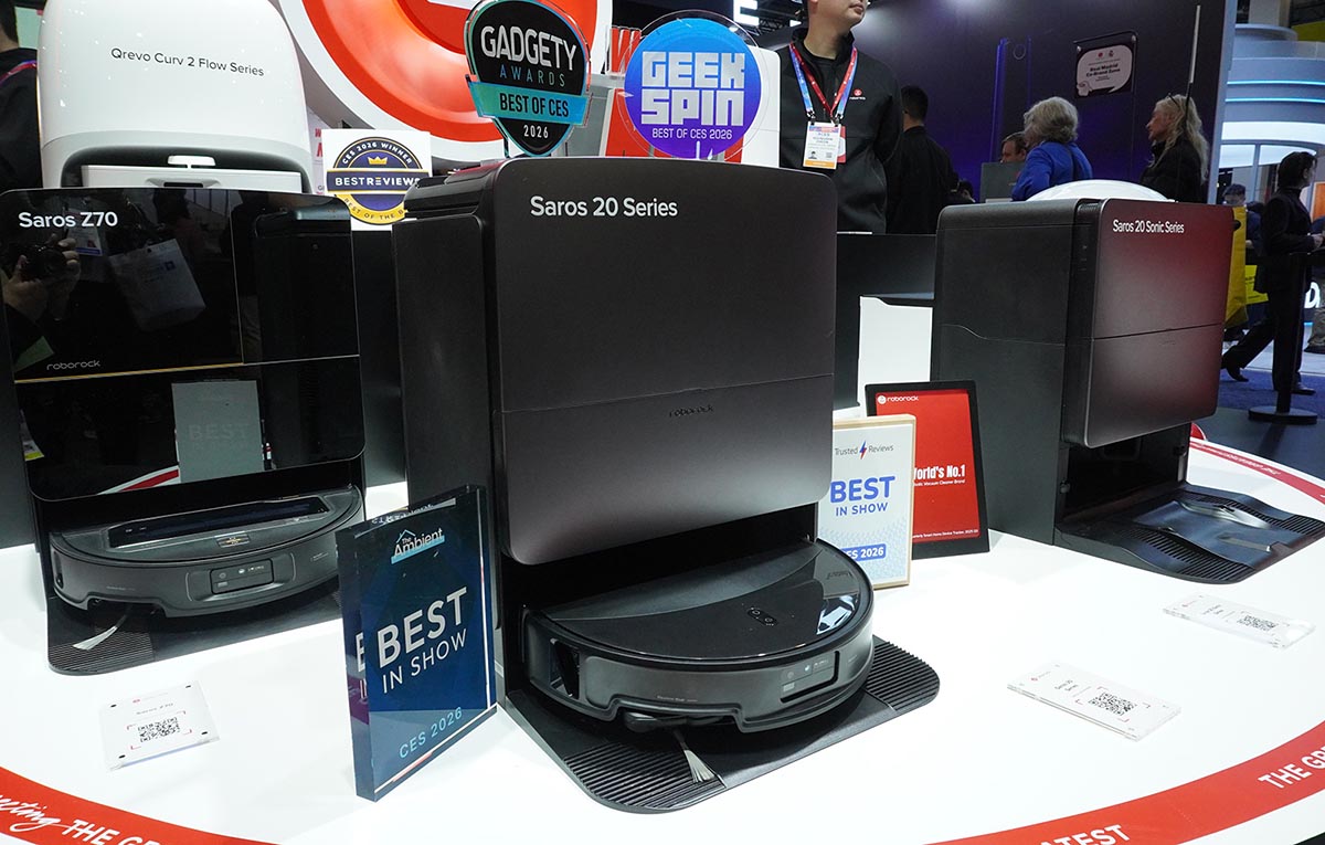 2026年に日本でも発売を予定する3つのロボット掃除機を発表しました