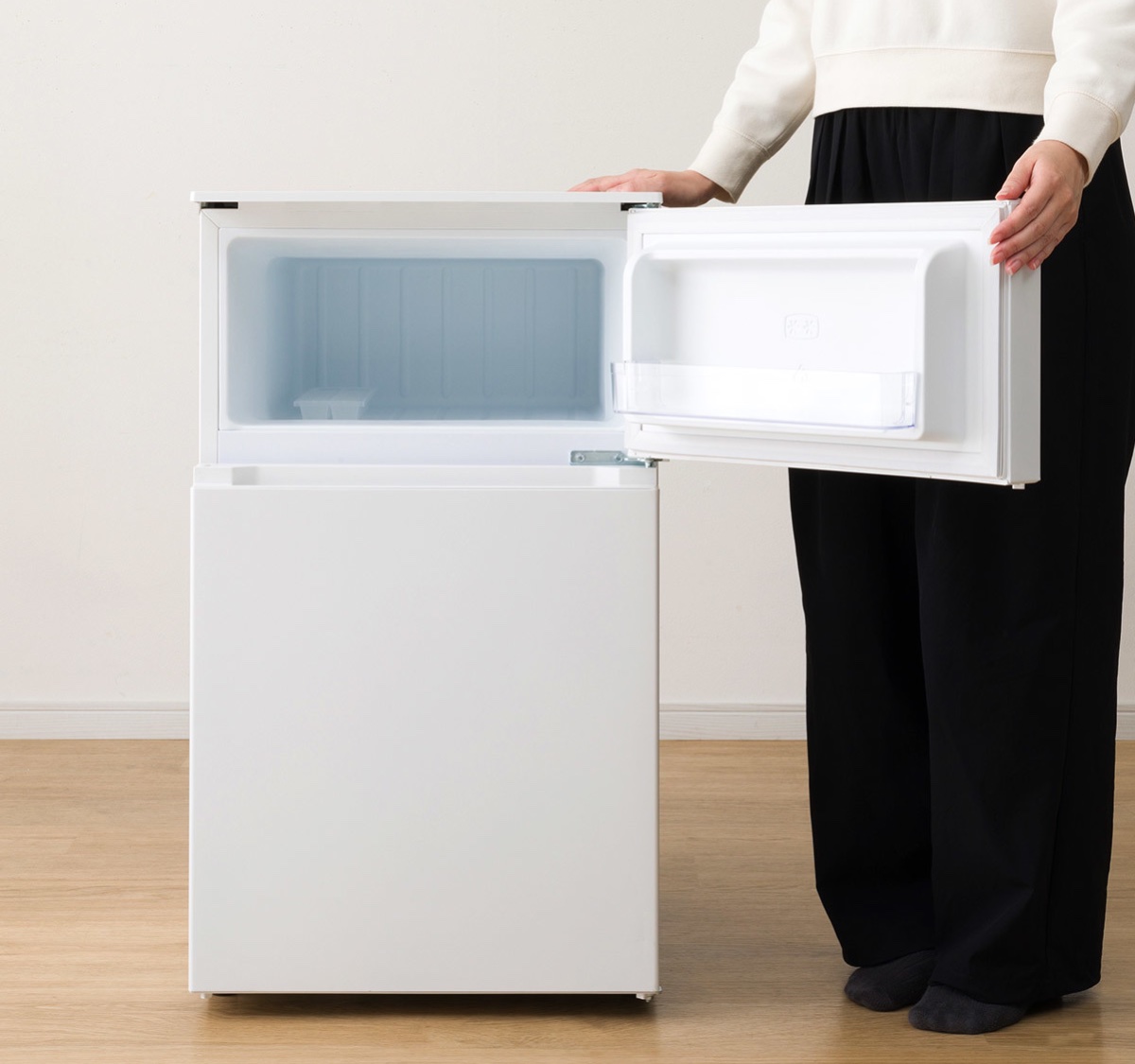 右開きと左開きを選べる