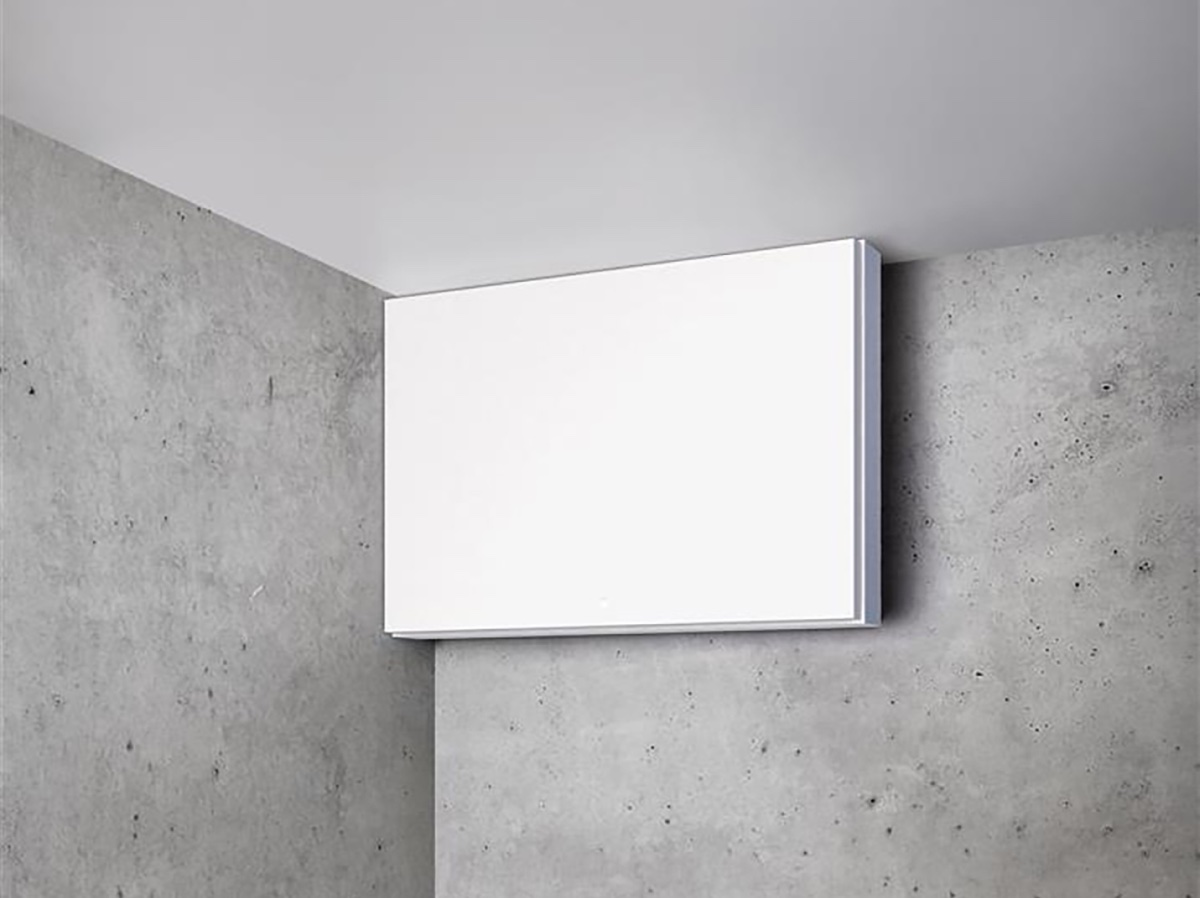 天井や壁面との隙間なく設置可能