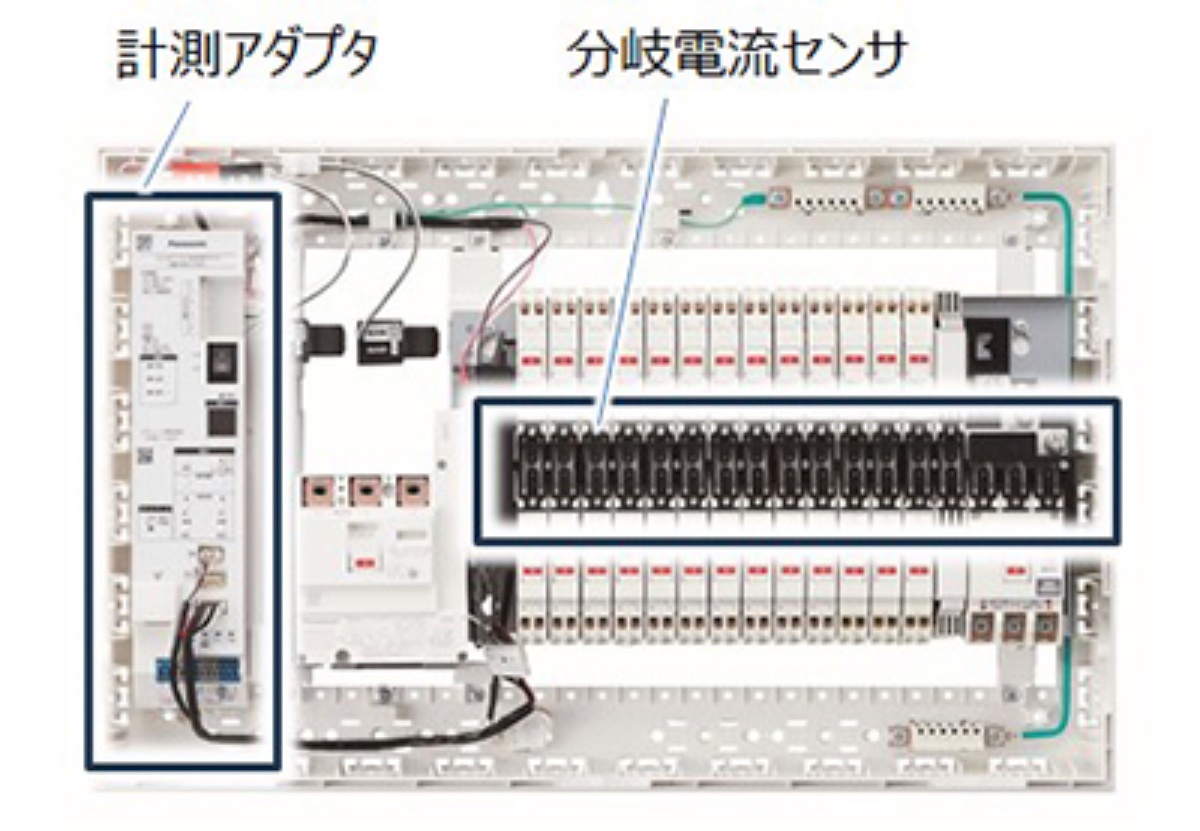 計測アダプターを搭載しており、CTなしで電流計測が可能