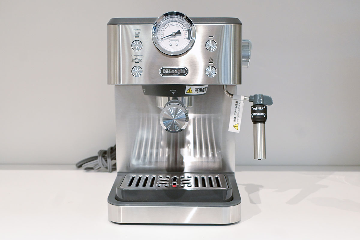 圧力計がついていて、本格的な見た目も魅力の「クラシック」