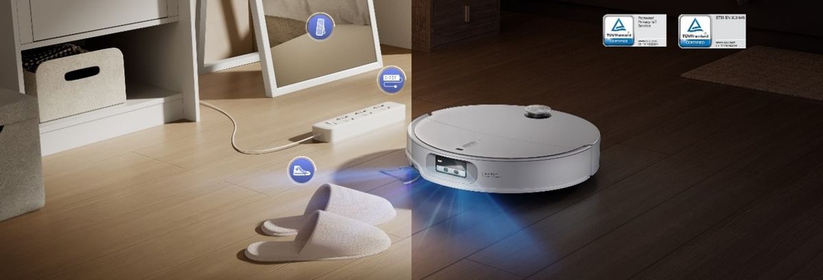 家具や物体などを回避しながら際までキレイに掃除するという