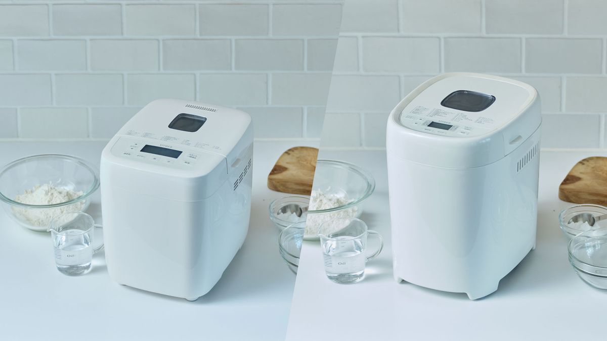 「おうちベーカリー ベーシック SB-1D271」(左)と「おうちベーカリー ベーシック プラス SB-2D271」(右)