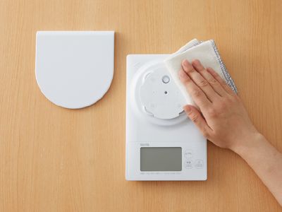 計量皿を取り外して手入れができる