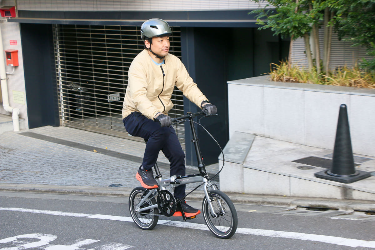 変速ギアはないものの、アシストがしっかりしているので坂道も苦労することなく上れる