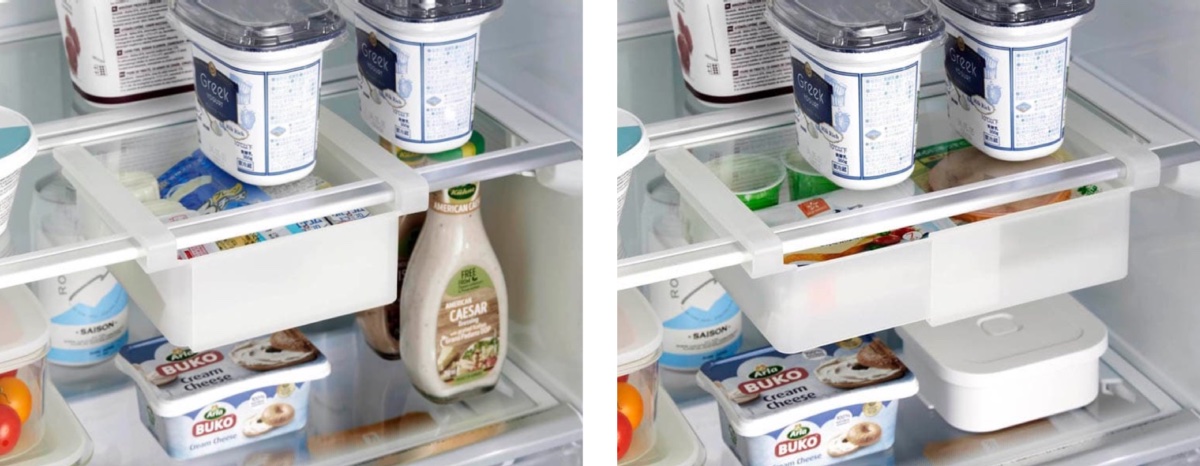 本体幅を18.3〜26.7cmに調整可能