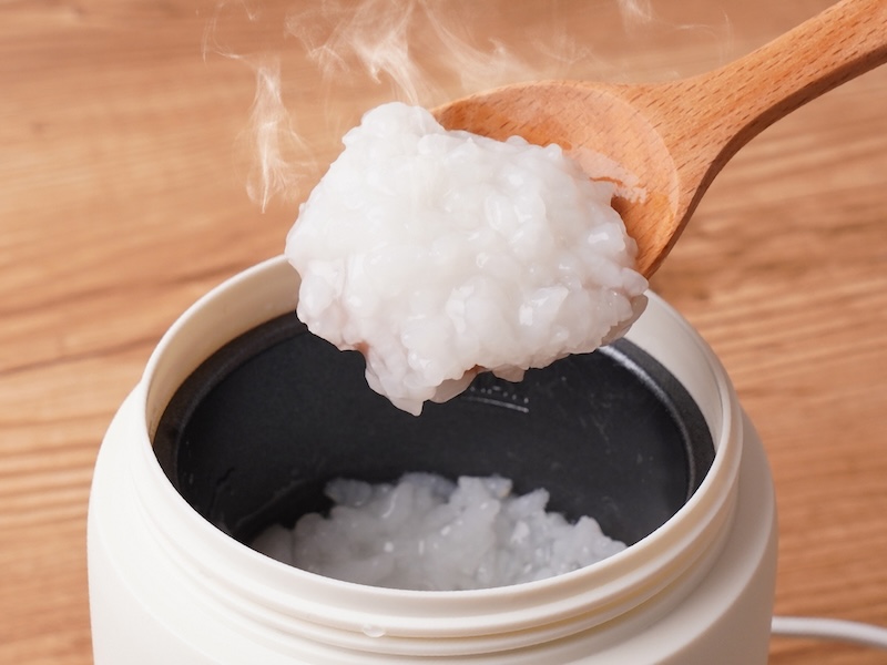 持ち運びできるおかゆクッカー KayuPot「RJAR25SWH」