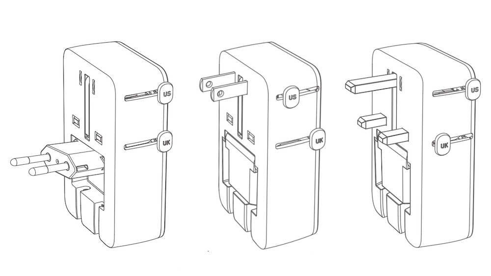 それぞれのプラグを引き出した時の状態(イメージ/取り扱い説明書より)