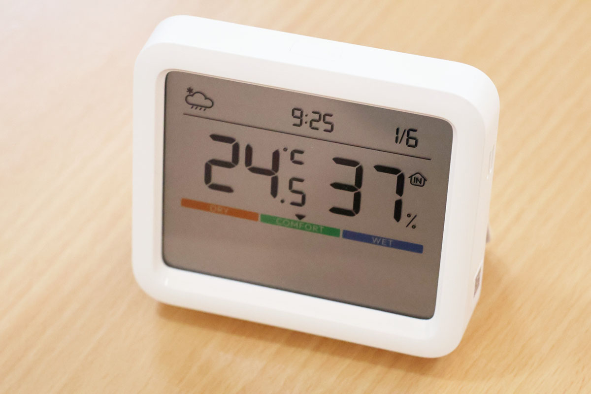 SwitchBotの「温湿度計Pro」で湿度を“見える化”してみた
