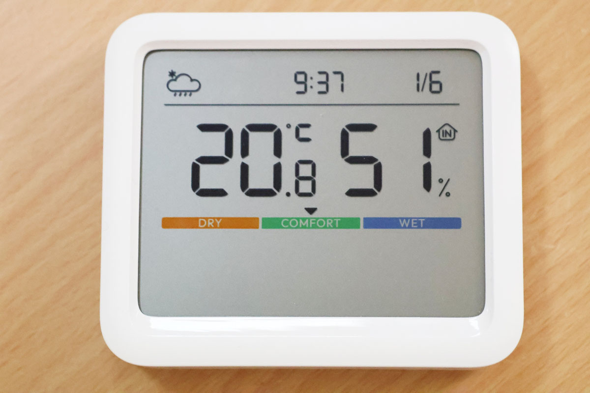 大きくて数字も見やすいディスプレイ