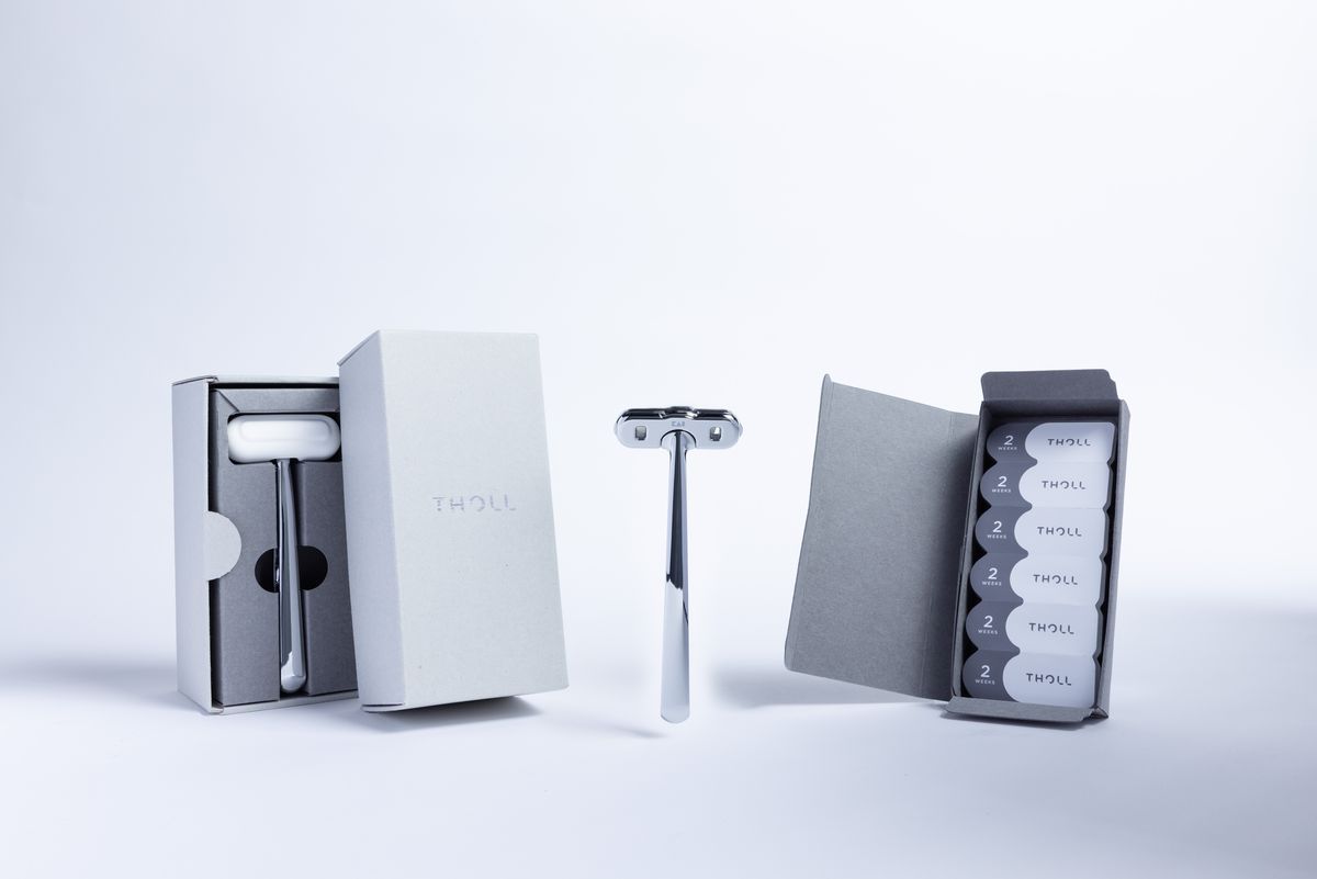 THOLL(ソル) フルメタル5枚刃レザー