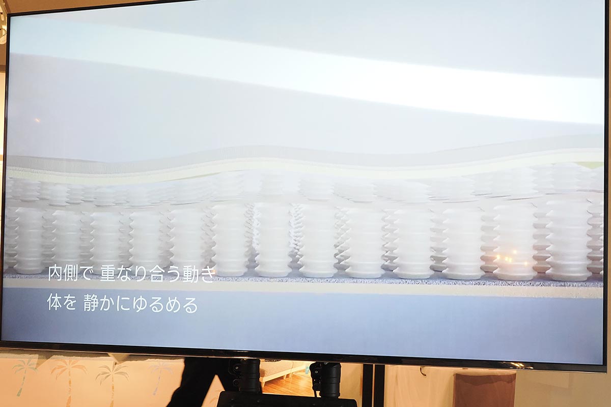 エアスプリングで硬さを自動調整