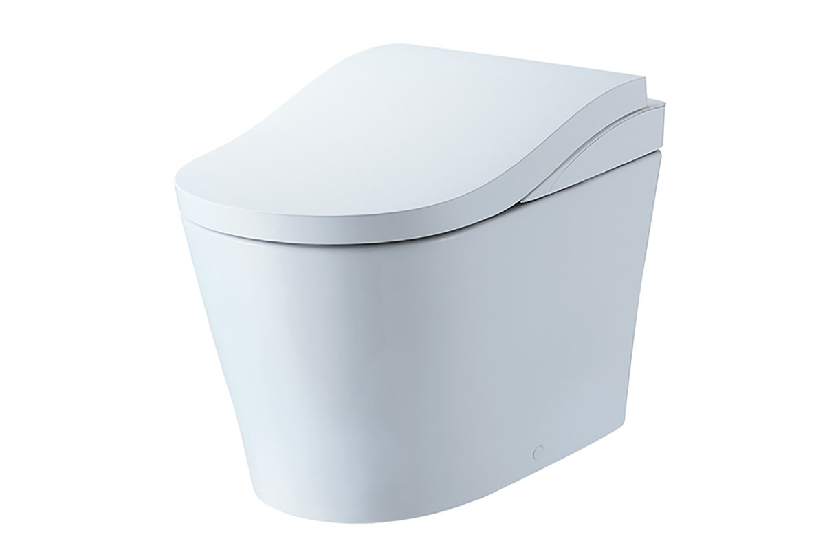 センサーで落下中の便をスキャンし、便の形(硬さ)・色・量を自動で計測するトイレ、TOTO「ネオレストLS-W」