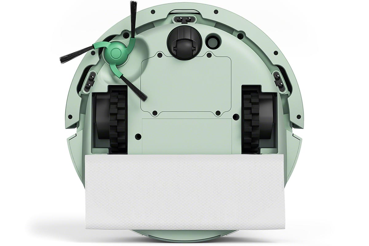 使い捨てシートで床拭きが可能