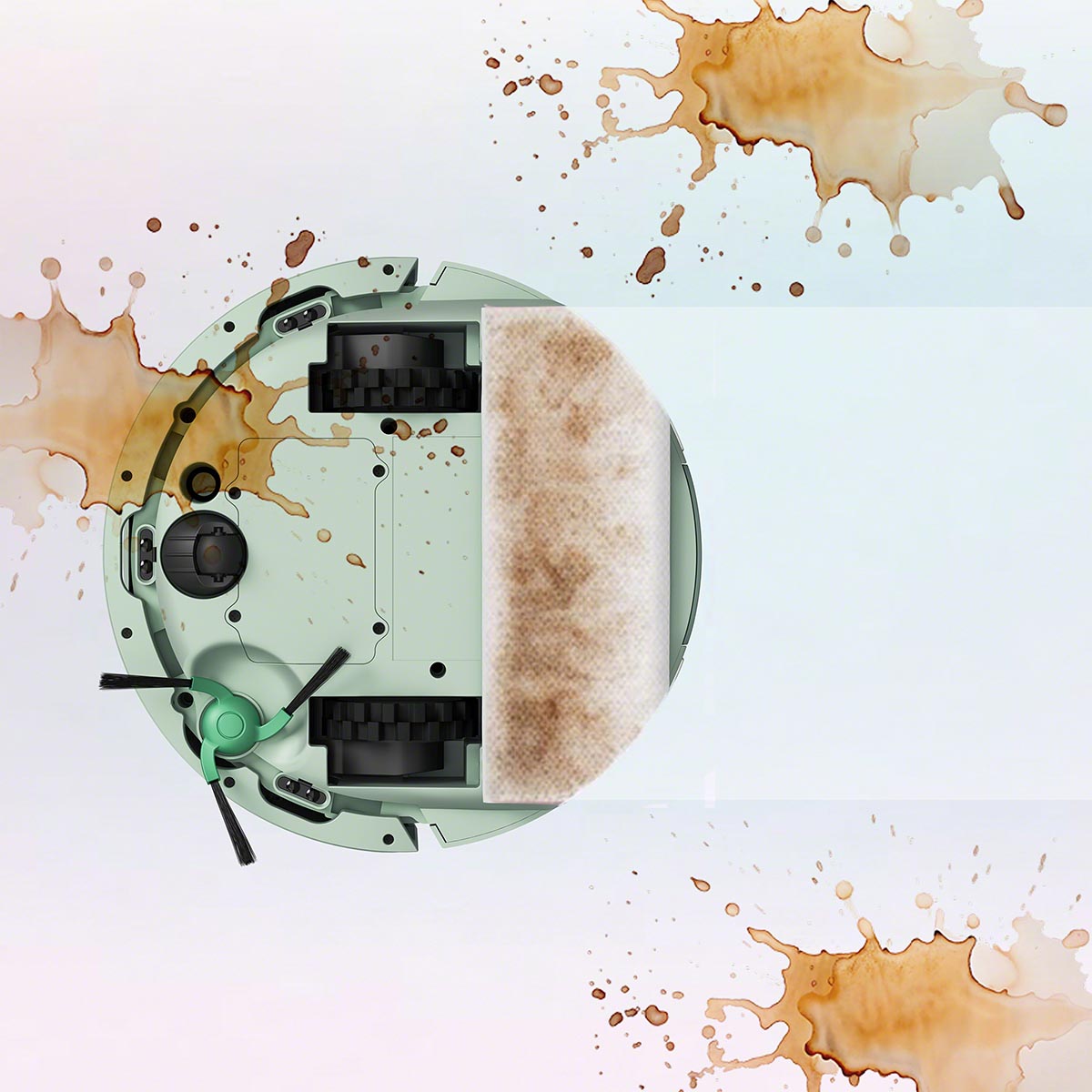 水拭きは専用モードで行なう