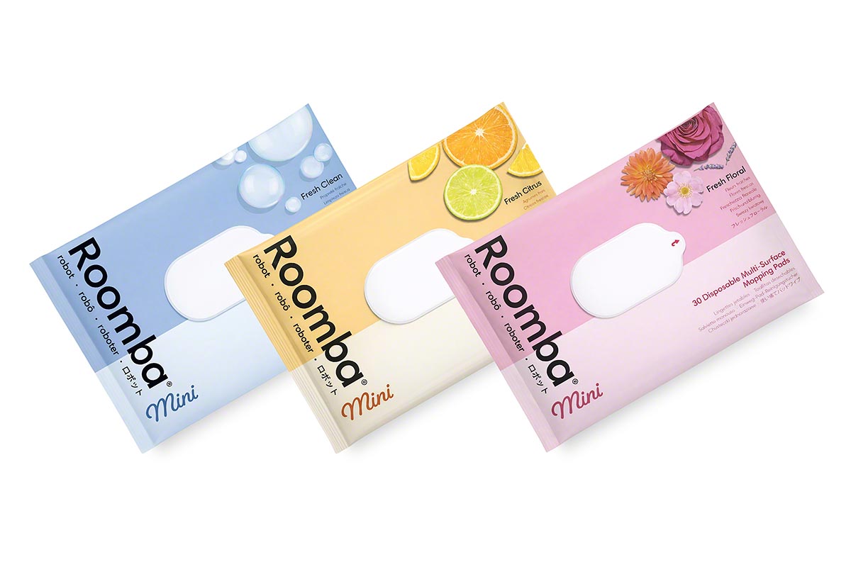 Roomba Mini専用使い捨て床拭きシート