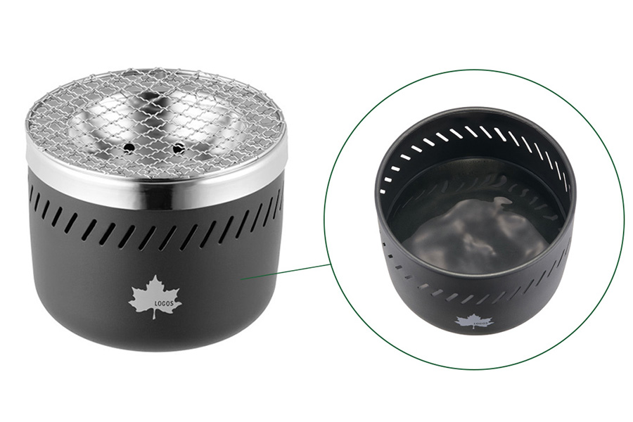 本体に水を入れて使用する