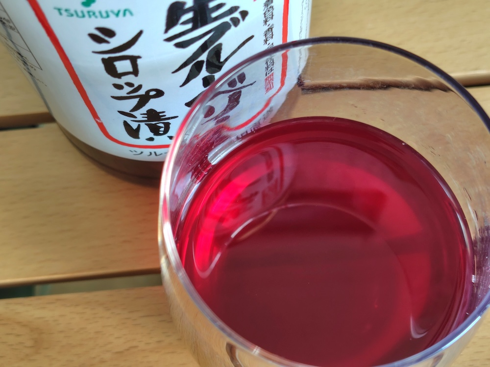 サラサラした酸味のあるさわやかな甘さのシロップ