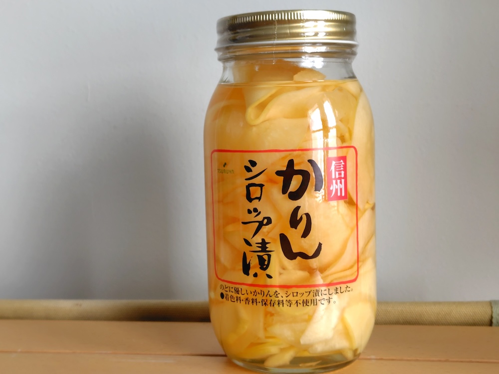 ツルヤ「かりんシロップ漬(内容量850g/固形量300g)」
