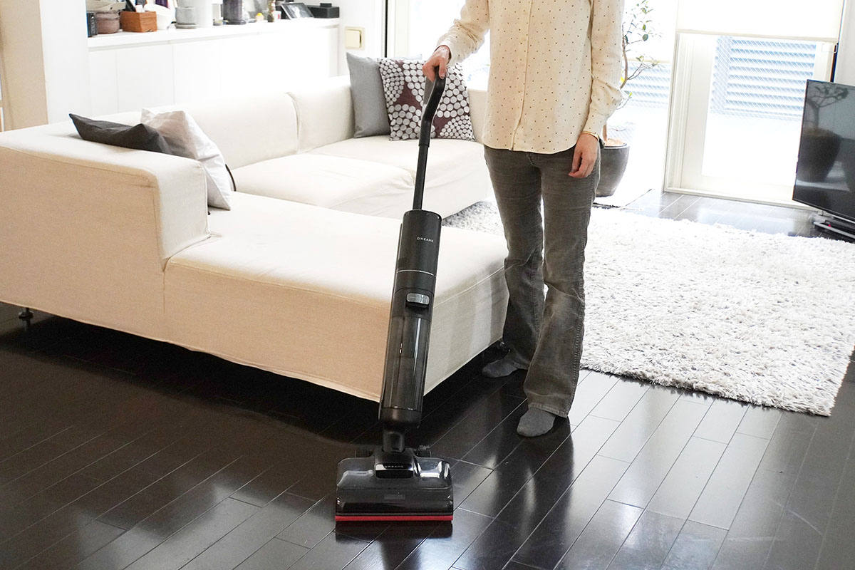 吸引・水拭き掃除が同時にできる「Dreame H15S 水拭き掃除機」