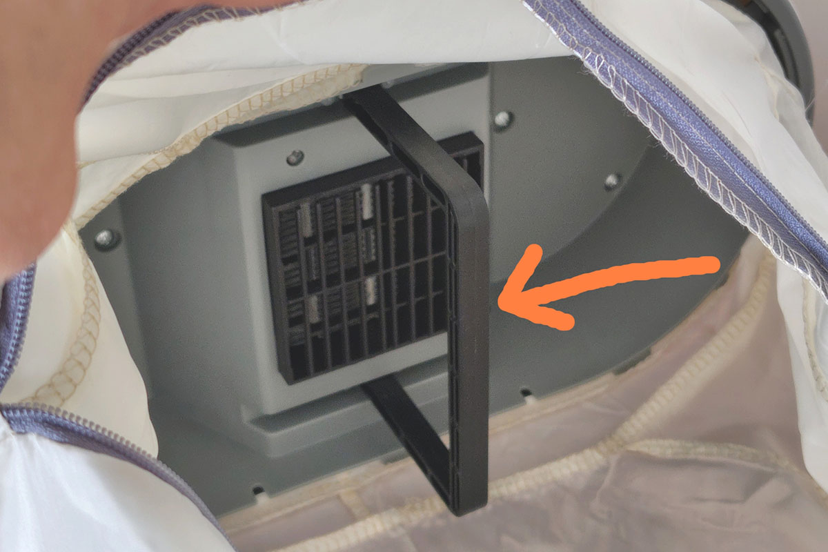 本体のフックバー