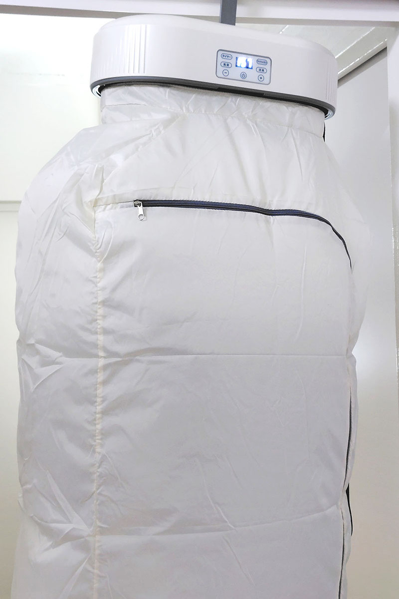 温風が360度循環