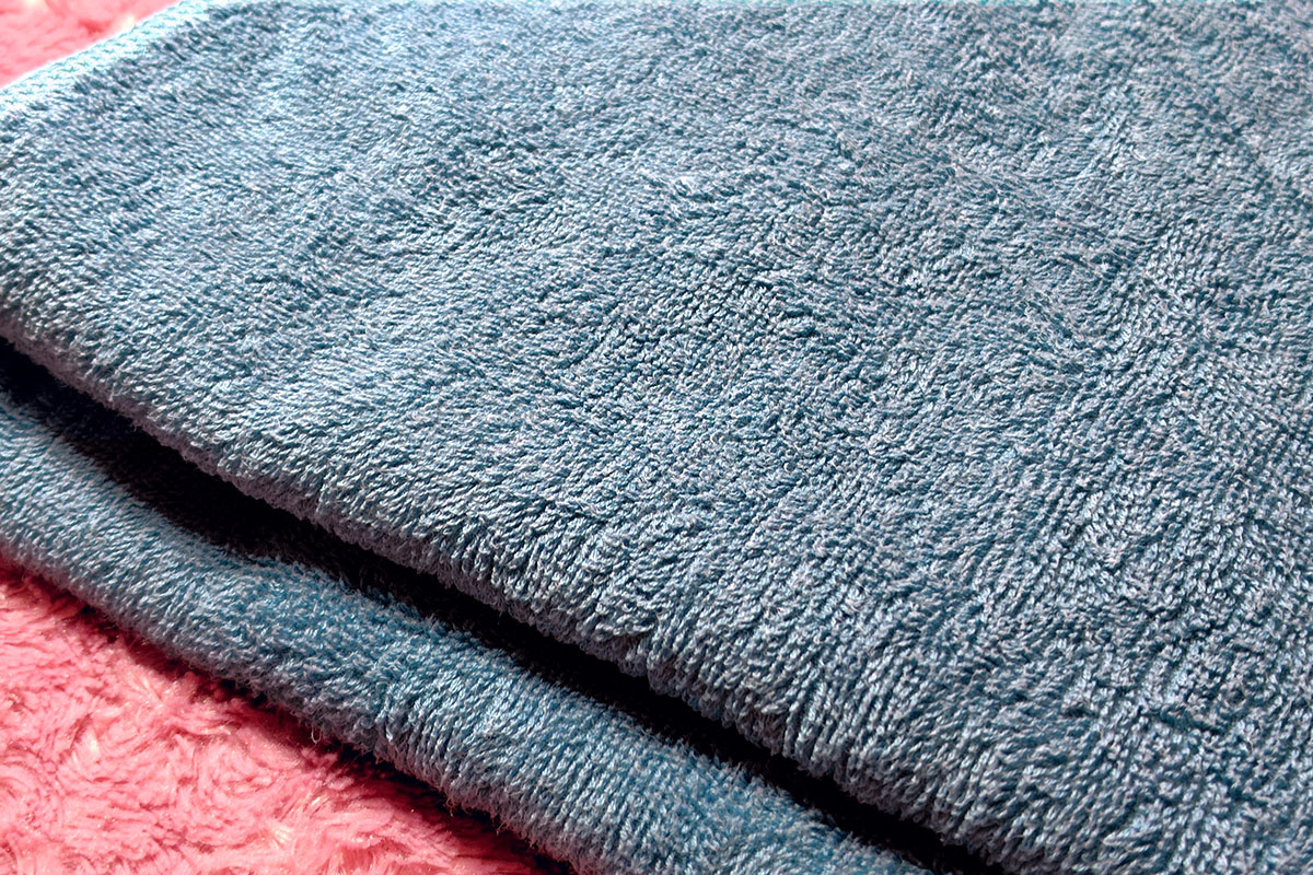 全体がムラなくしっかり乾いた