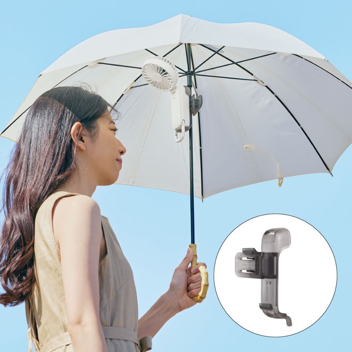 日傘クリップ(Silky Wind Mobile 4シリーズ用)