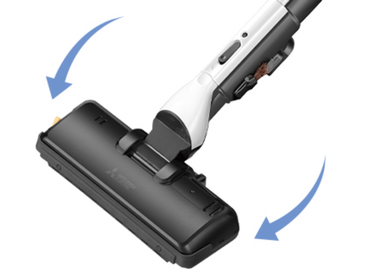 床面からブラシが浮きにくい