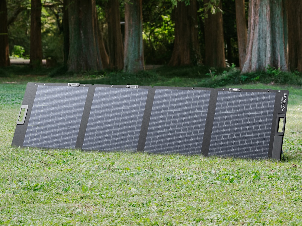 EcoFlow 220W 軽量両面ソーラーパネル