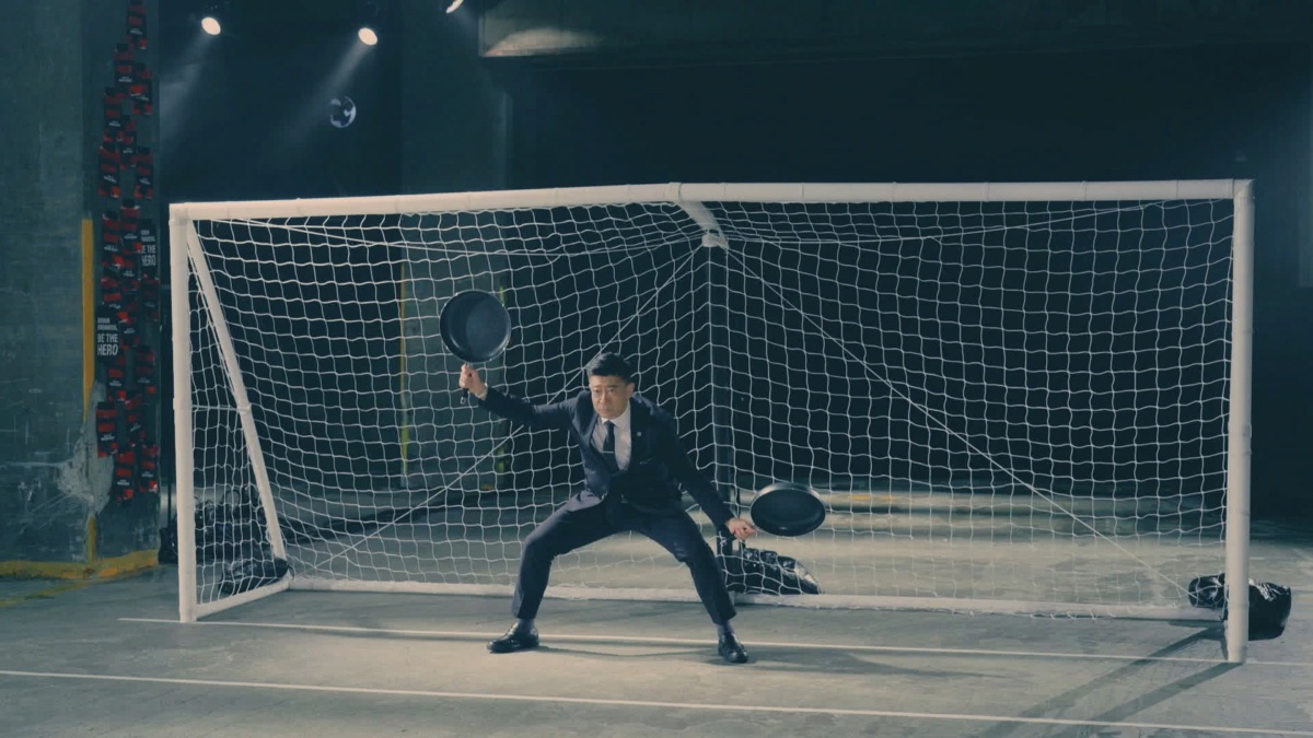 矢野アナウンサーがキーパーに!?