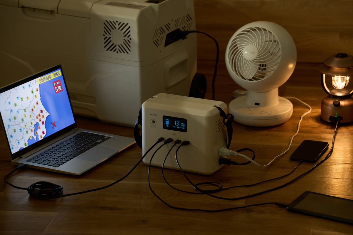 災害時に最低限の電力を確保