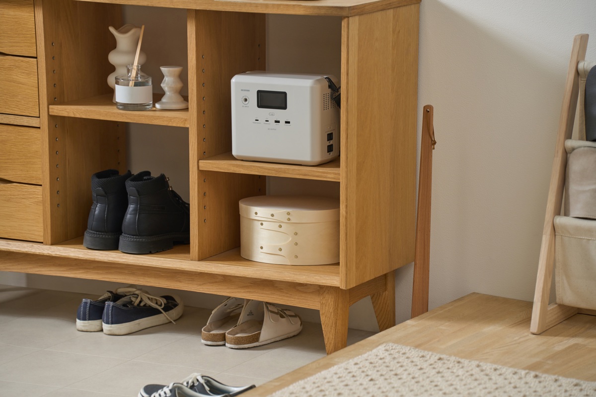 収納しやすいコンパクトサイズ