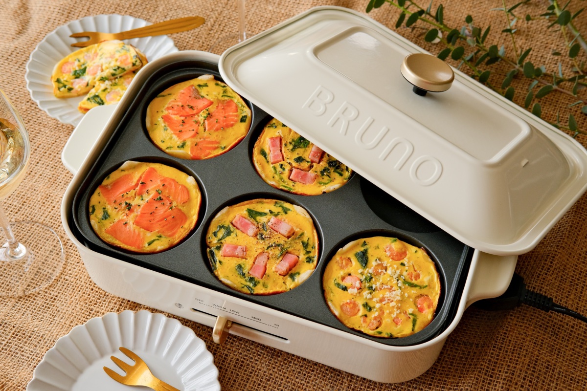 料理の幅が広がる「マルチプレート」を別売で用意