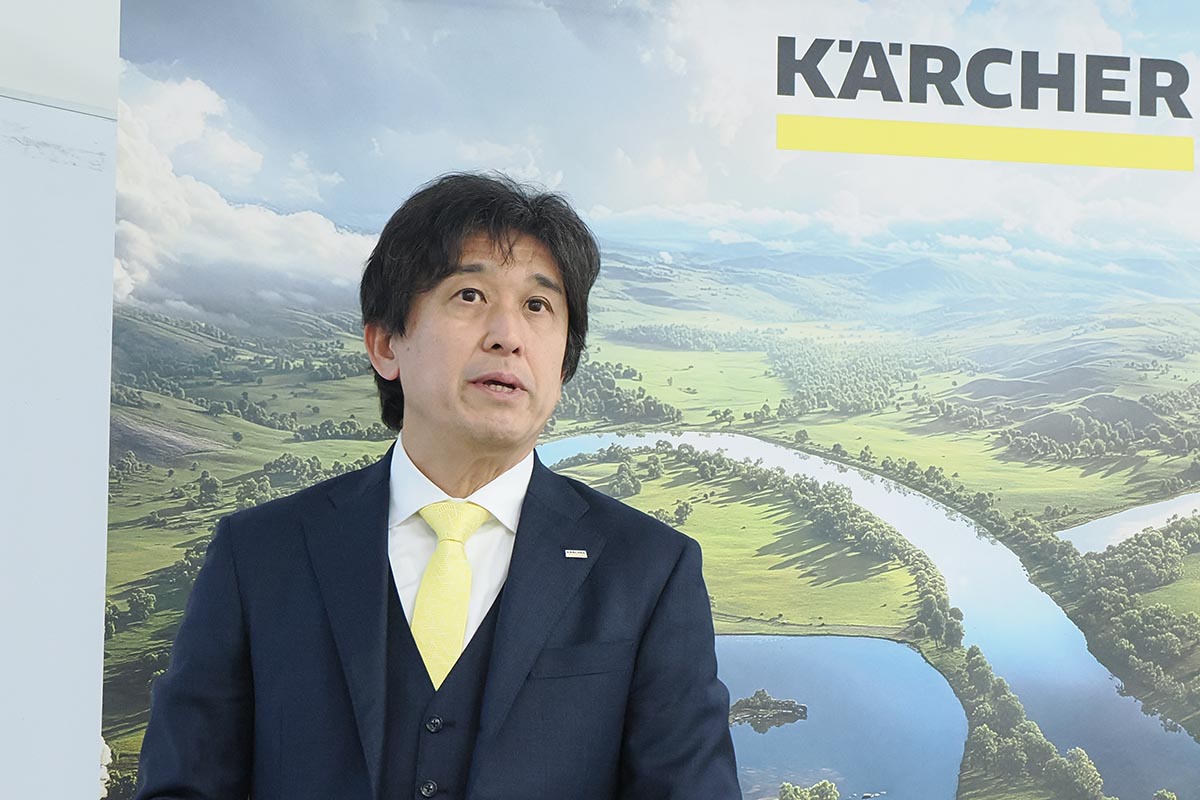 ケルヒャー ジャパンの挽野元 代表取締役社長