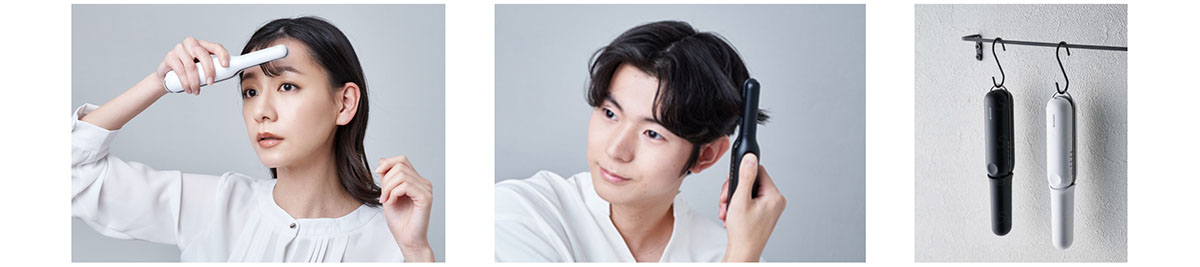 顔周りのスタイリングがしやすい