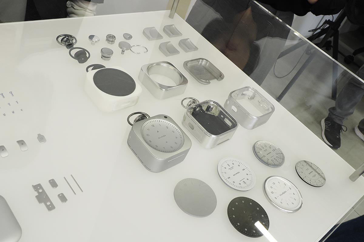 製品化までの試作も披露された