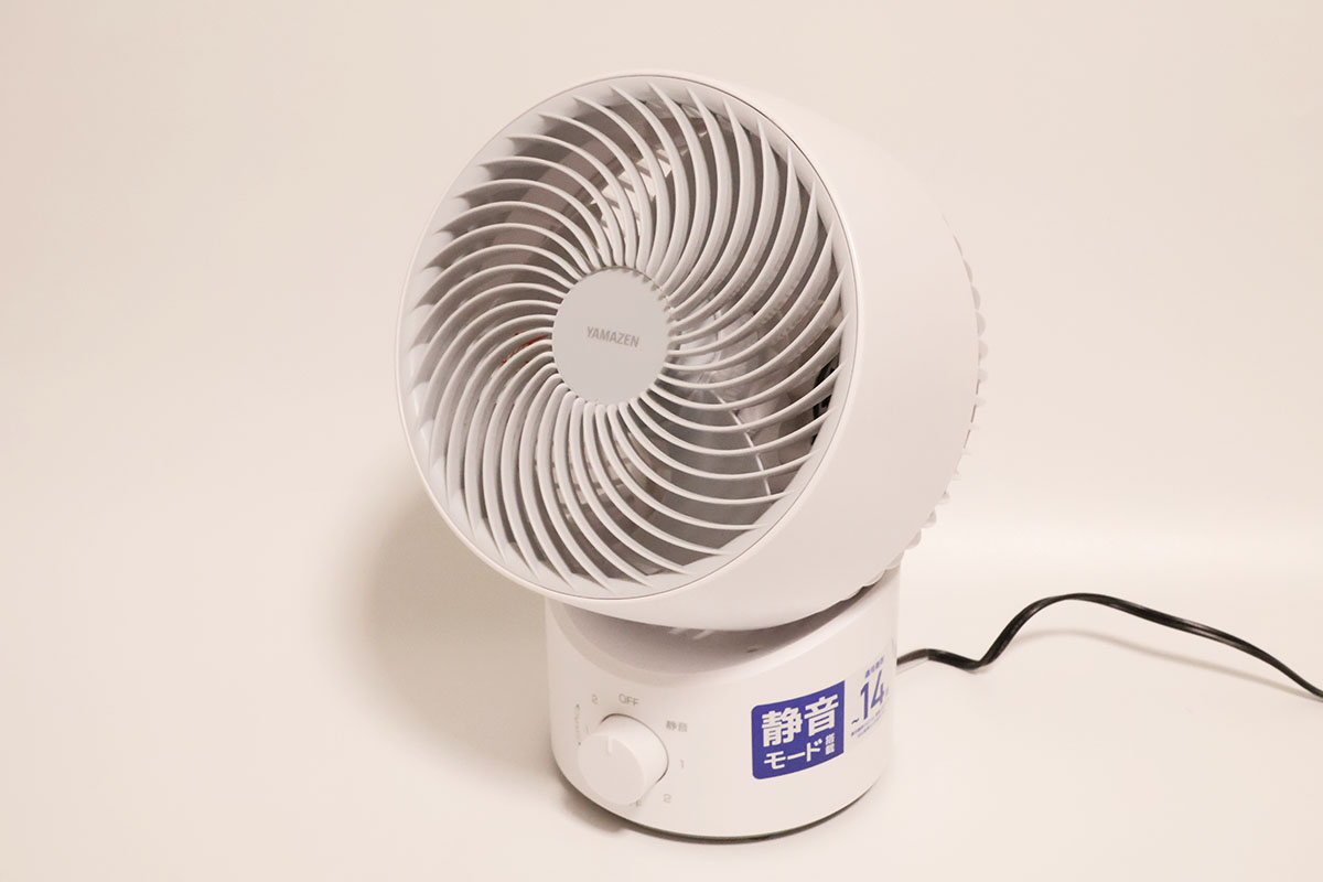 “部屋干し乾かない問題”に、山善の「洗えるサーキュレーター」を使ってみました