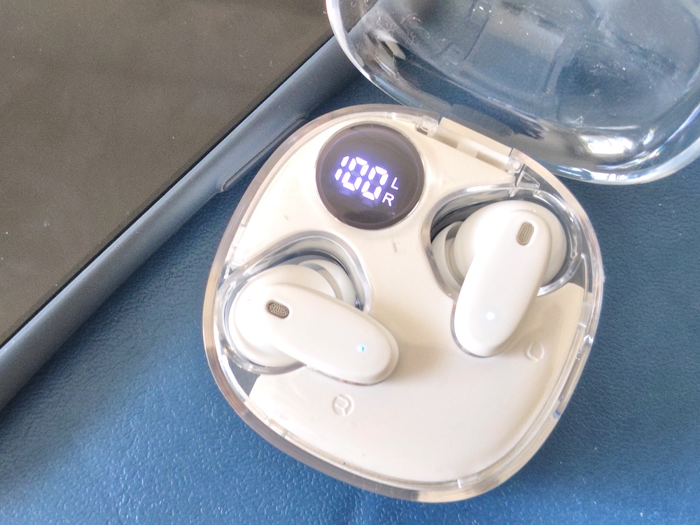 ダイソー「完全ワイヤレスイヤホン(TWS007)/クリアケースワイヤレスイヤホン」