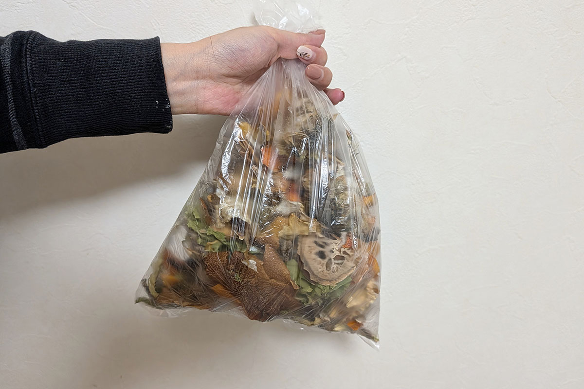 3日分の生ゴミ