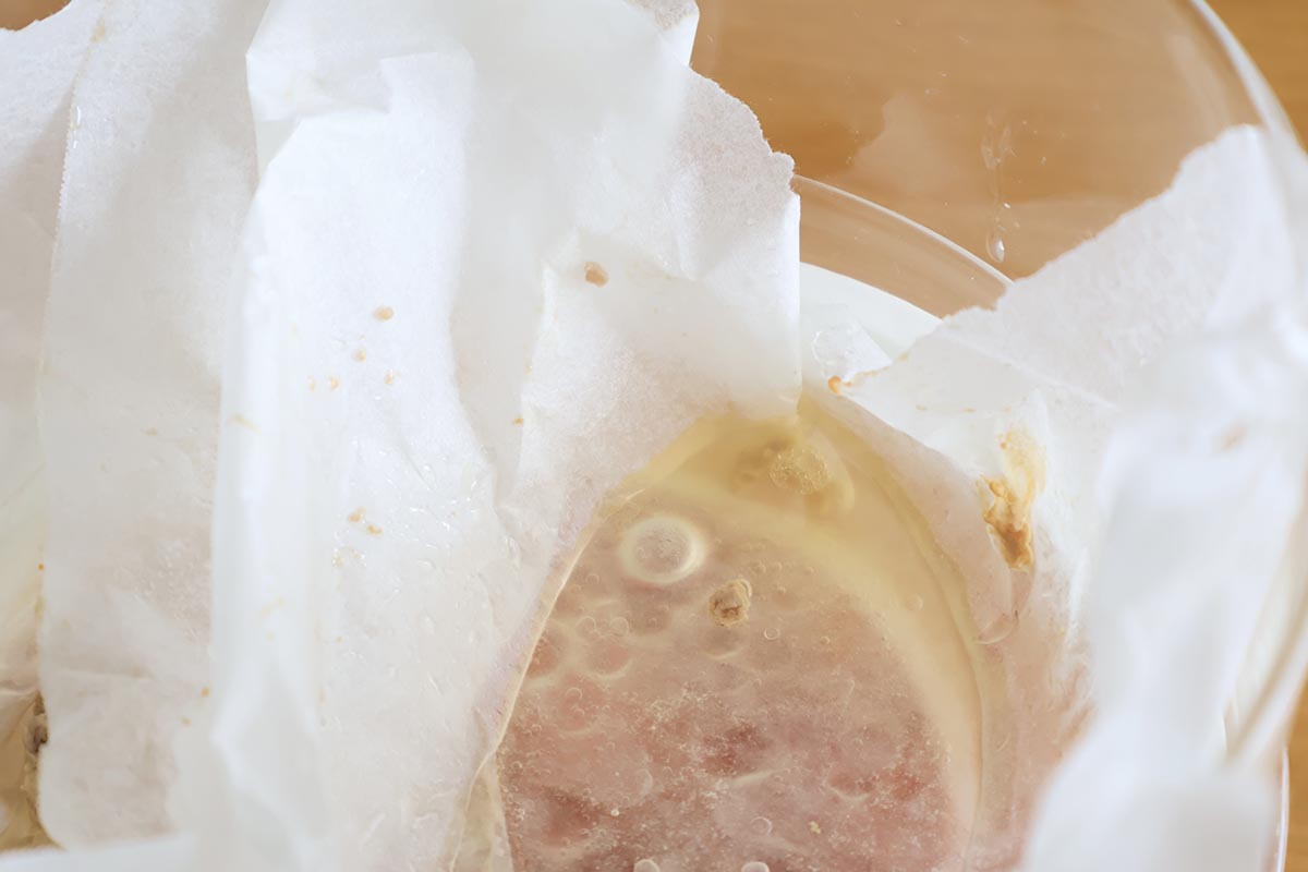 お肉の余分な油が落ちてヘルシー