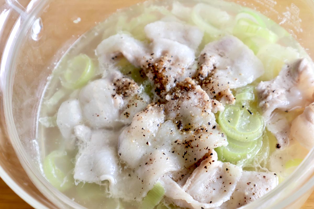 このねぎ塩ダレがおいしかった!