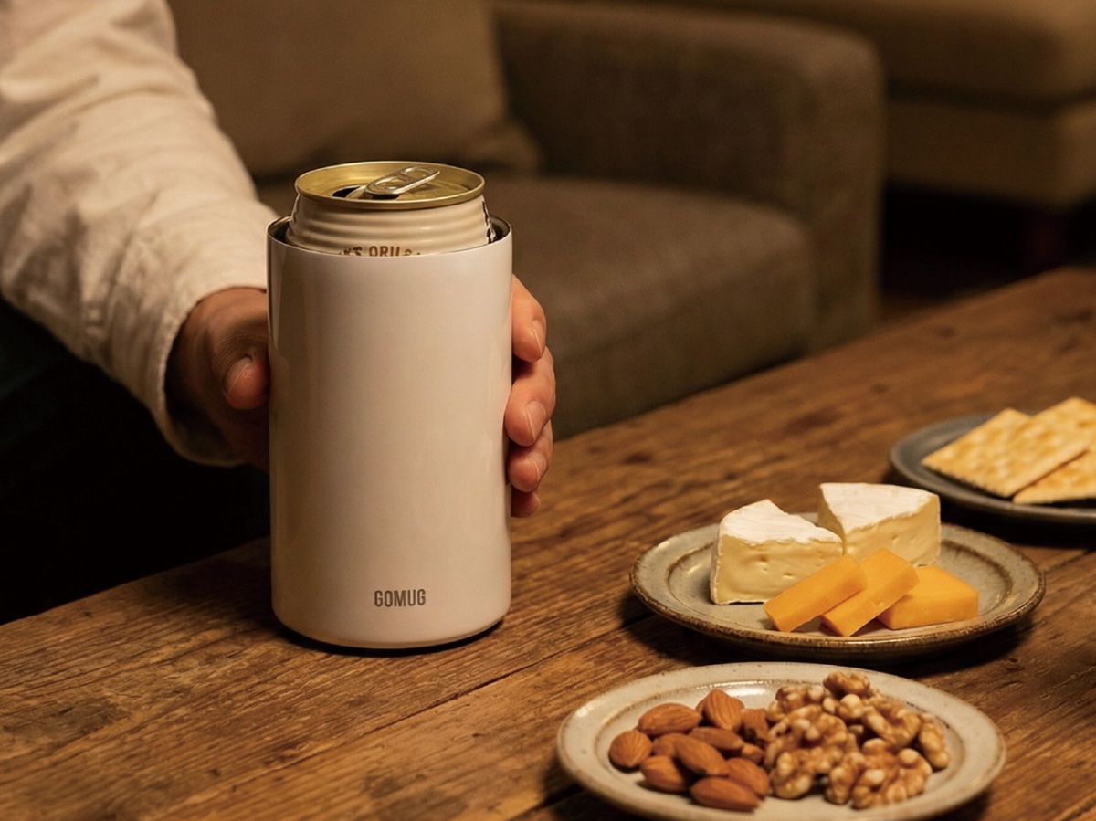 結露しにくいため缶ビールなどをゆっくり味わえる