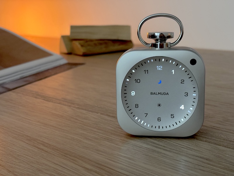 バルミューダ「The Clock」59,400円。4月下旬初回出荷分は完売