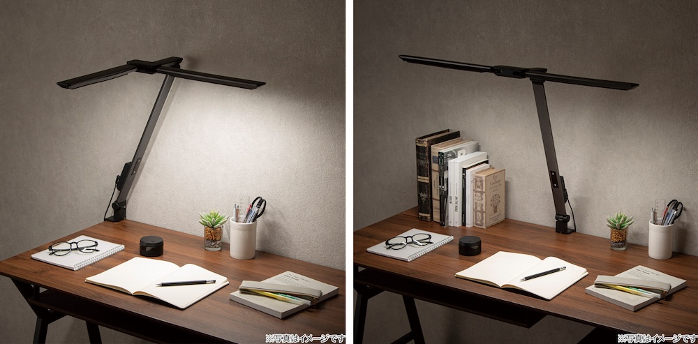 目に優しい 太陽光LEDデスクライト ML25CL
