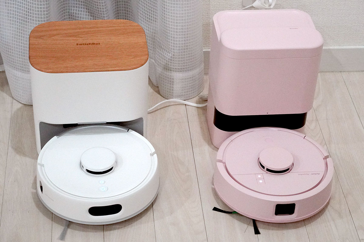 SwitchBot K11+と比較してみました。サイズがほぼ同じ