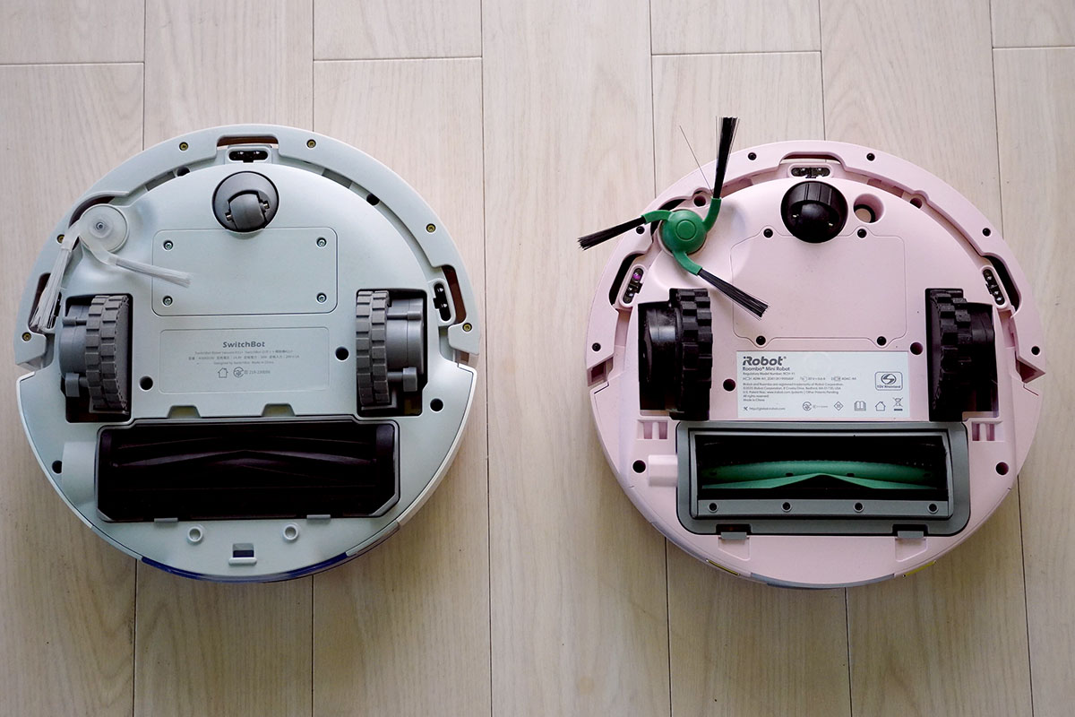 本体の構成がよく似ています